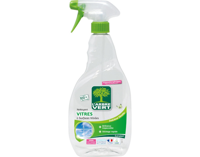 L'ARBRE VERT Spray Nettoyant Vitres - 740ml 740 ml 