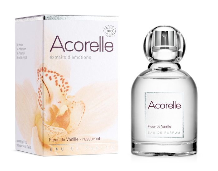 ACORELLE Eau de Parfum Biologique - Fleur de Vanille - 50 ml