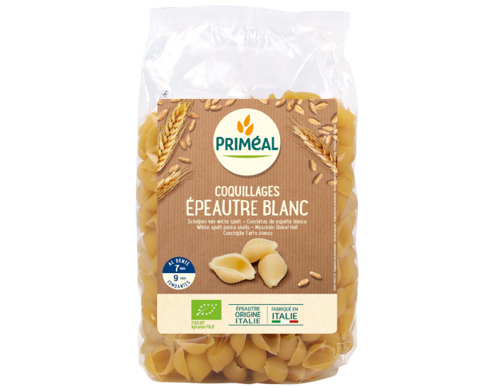 PRIMEAL Coquillages - Ptes  l'Epeautre - 500g