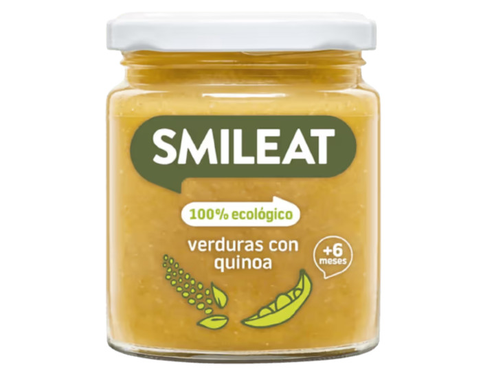 SMILEAT BABY Petit Pot Quinoa aux Lgumes - 230 g - Ds 6 mois