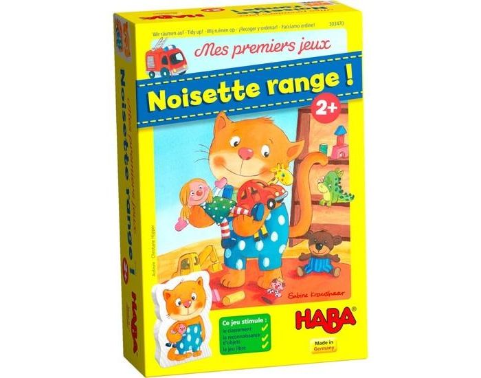 HABA Mes premiers jeux - Noisette range - Ds 2 ans