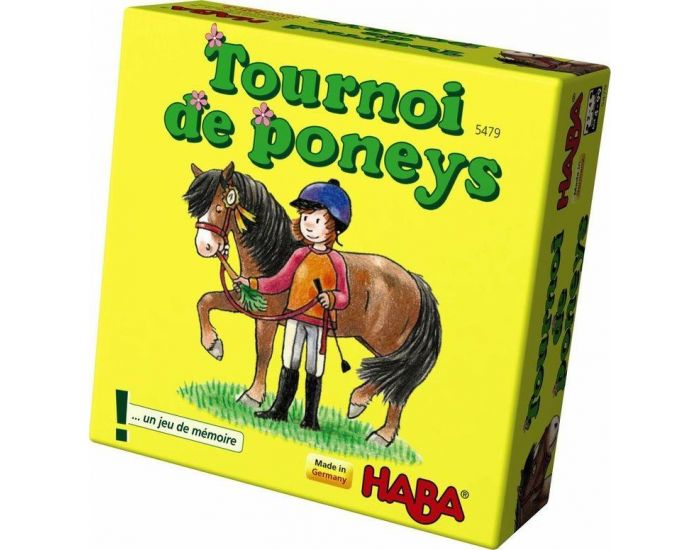 HABA Tournoi de poneys - Ds 4 ans