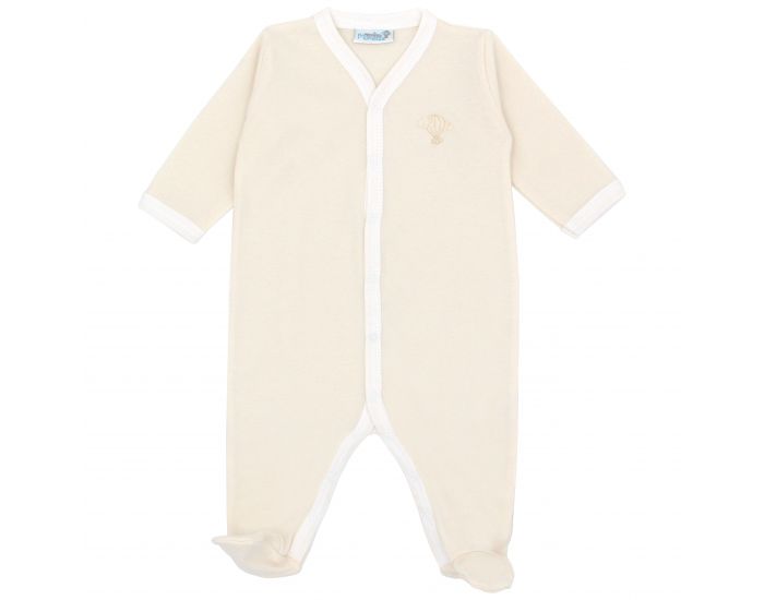  Pyjama Lger t - 100% Coton Bio - Crme (12)