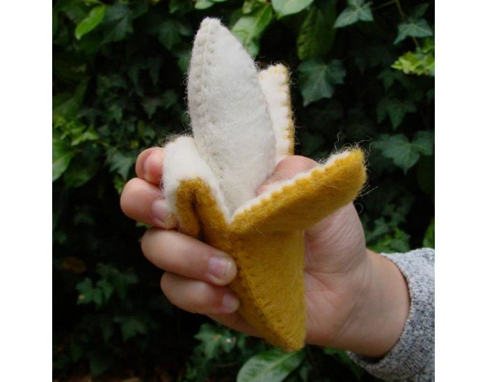PAPOOSE TOYS Fruits en Laine Feutre - Banane et Pastque - Ds 3 ans (6)