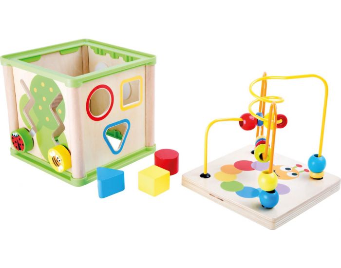 SMALL FOOT COMPANY Cube d'Activits Insectes - Ds 1 an (2)