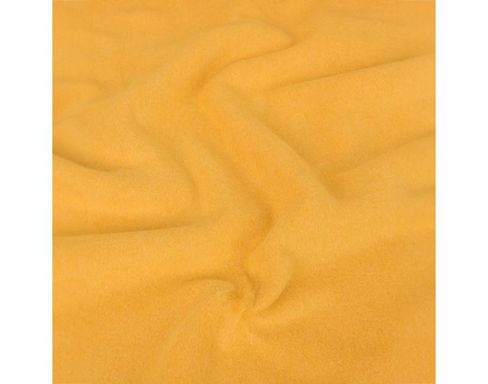 CRAFT LOOM Coupon de Tissu Polaire - de 100% Coton - Tailles Sur-mesure - Moutarde (1)