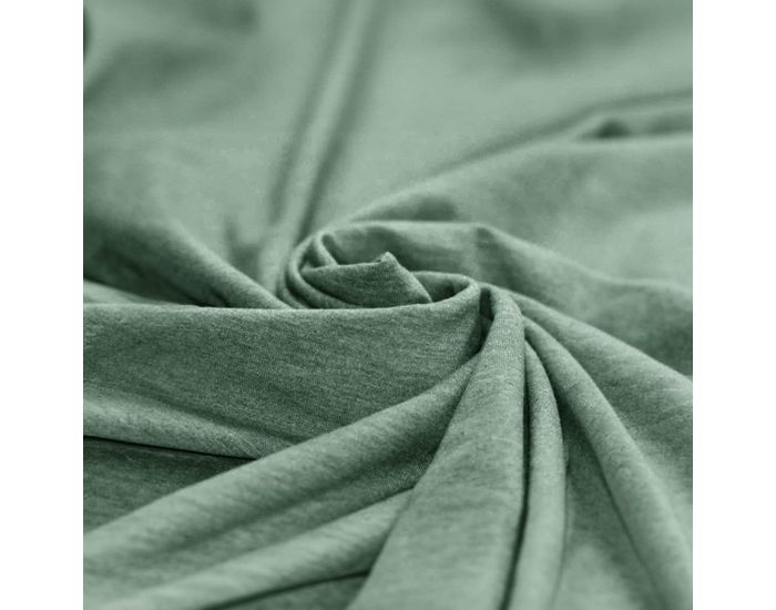 CRAFT LOOM Coupon de Tissu - Jersey - Tailles Sur-mesure - Vert de Gris (1)