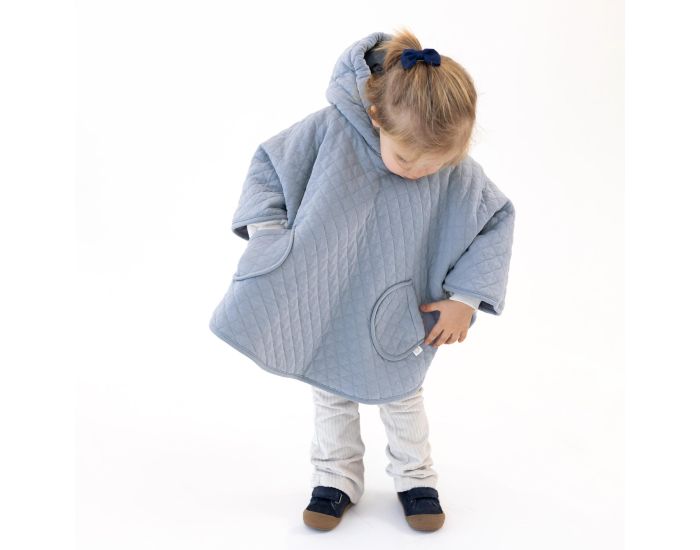 BEMINI Poncho de Voyage - Pady - Quilted + Jersey - 9-36 Mois (5)