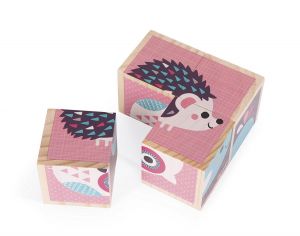 JANOD Mes Premiers Cubes - Bbs Animaux - Ds 1an