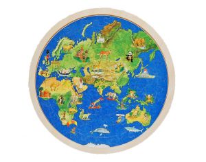 GOKI Puzzle - Globe Terrestre - Ds 4 ans
