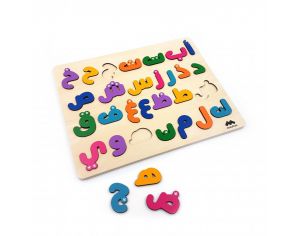 MAZAFRAN Puzzle Alphabet Arabe - Ds 3 ans