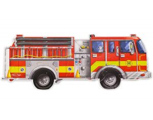 MELISSA & DOUG Puzzle Gant Camion de Pompiers - Ds 4 Ans