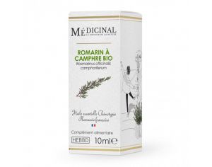 MEDICINAL Huile Essentielle Bio - Romarin Camphre - 10 ml