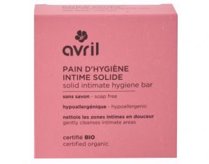 AVRIL Pain Hygine Intime Solide - 110 g 