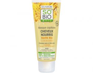 SO'BIO TIC Masque Capillaire Cheveux Nourris - Karit Bio & Cire de Jojoba - 200 ml