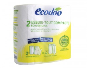 ECODOO Essuie-tout compact recycl