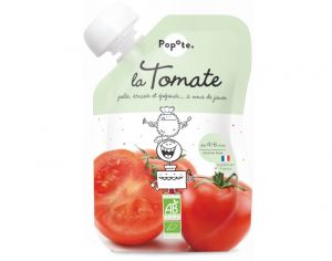 POPOTE Gourde Tomate Bio - 120 g - Ds 4/6 mois