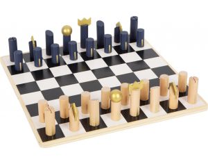 SMALL FOOT COMPANY checs et Backgammon - Gold Edition - Ds 6 ans