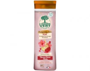 L'ARBRE VERT BIEN-TRE Shampooing Huile Grenade et extraits d'Hibiscus cheveux colors - 250ml 