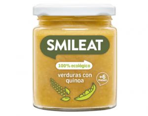 SMILEAT BABY Petit Pot Quinoa aux Lgumes - 230 g - Ds 6 mois