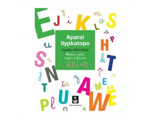 EDITIONS MIGRILUDE Livre Abcdaire Trilingue : franais, Apala, Wayana - Ds 3 ans