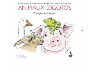 EDITIONS MIGRILUDE Livre Animaux-Zigotos - Ds 2 ans