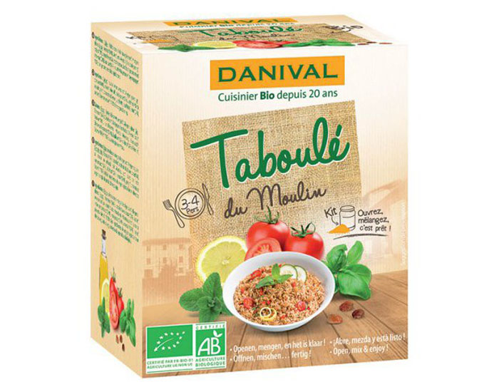 DANIVAL Taboul du Moulin Bio - 620 g 