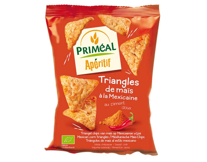PRIMEAL Triangles de Mas  la Mexicaine - 50 g