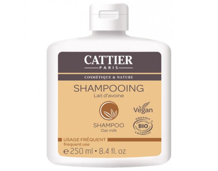 CATTIER Shampooing - Usage Frquent - Solut de Yogourt - 250 ml
