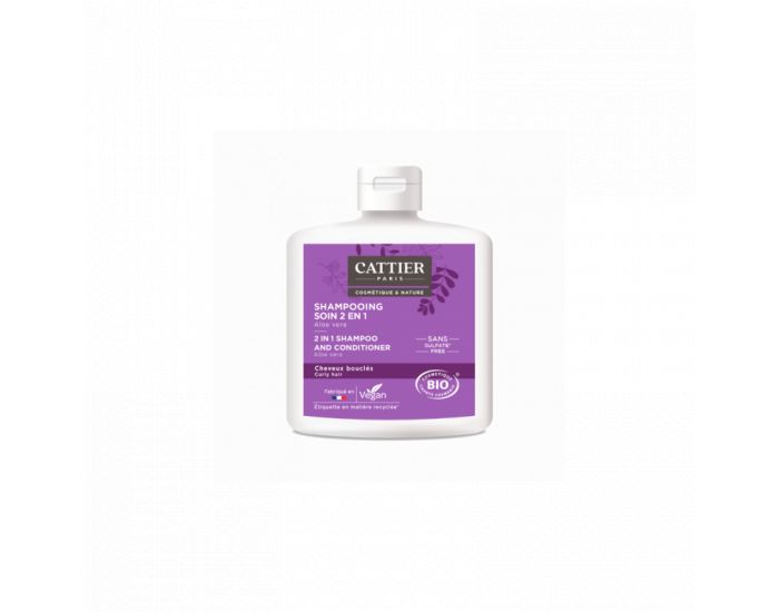 CATTIER Shampooing - Soin Boucles 2 en 1 - 250 ml