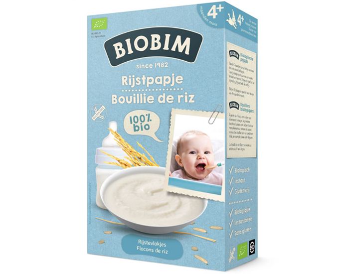 BIOBIM Bouillie Crme de Riz - Ds 4 mois - 200 g