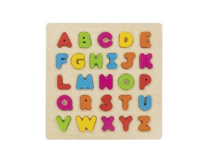 GOKI Puzzle alphabet en 3D - Ds 3 ans