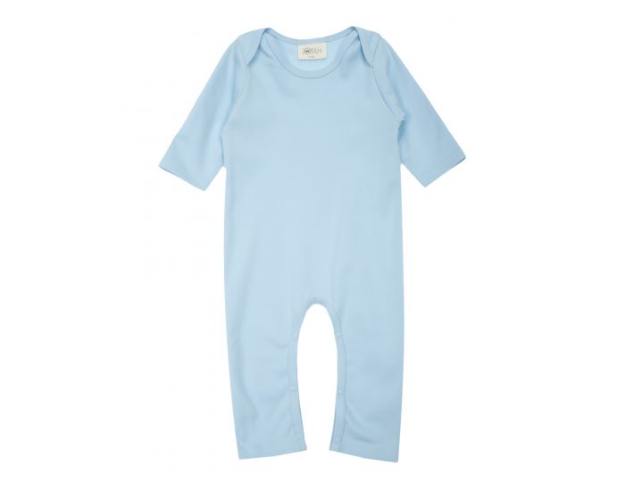 JOYAH Pyjama Bb 100% Coton Bio - Bleu Layette