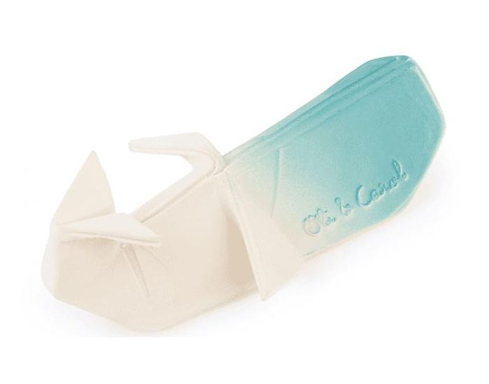 OLI & CAROL Jouet de dentition - Baleine Origami 