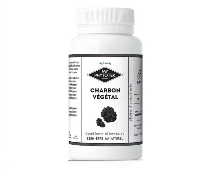 MYCOSMETIK Charbon Vgtal - 120 Glules