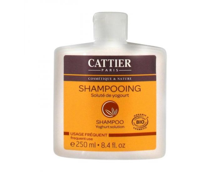 CATTIER Shampooing - Usage Frquent - Solut de Yogourt - 250 ml (1)