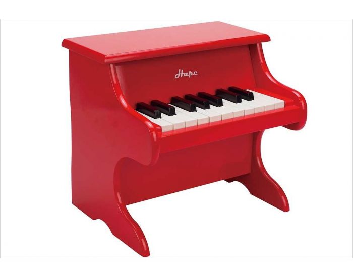 HAPE Piano droit Rouge - Ds 3 ans (1)