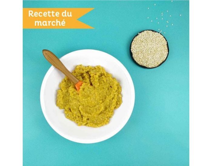 COMME DES PAPAS Quinoa, Patate Douce et Ricotta - ds 6 mois (2)