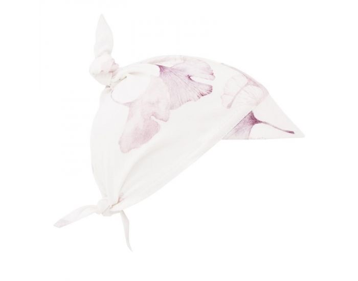 SEVIRA KIDS Casquette Bandana - Foulard bb en Coton avec Visire - Ginkgo blanc Violet Violet (11)