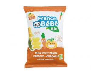 FRANCE BEBE BIO Biscuit Mon Petit Panda de Mas Carotte Citrouille - Ds 7 mois - 25 g