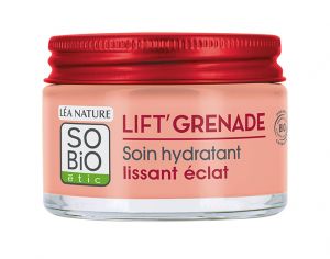 SO'BIO ETIC Soin Hydratant Lissant Eclat - Lift'Grenade - 50 ml